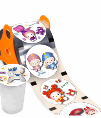 Cartoon Cup-Sealing Film