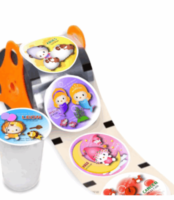 12 kings Cartoon Cup-Sealing Film